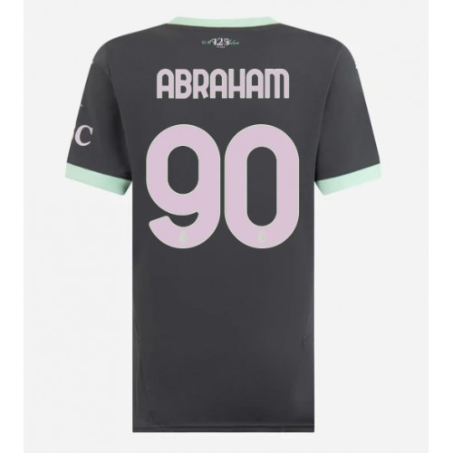 AC Milan Tammy Abraham #90 Rezervni Dres za Ženska 2024-25 Kratak Rukav